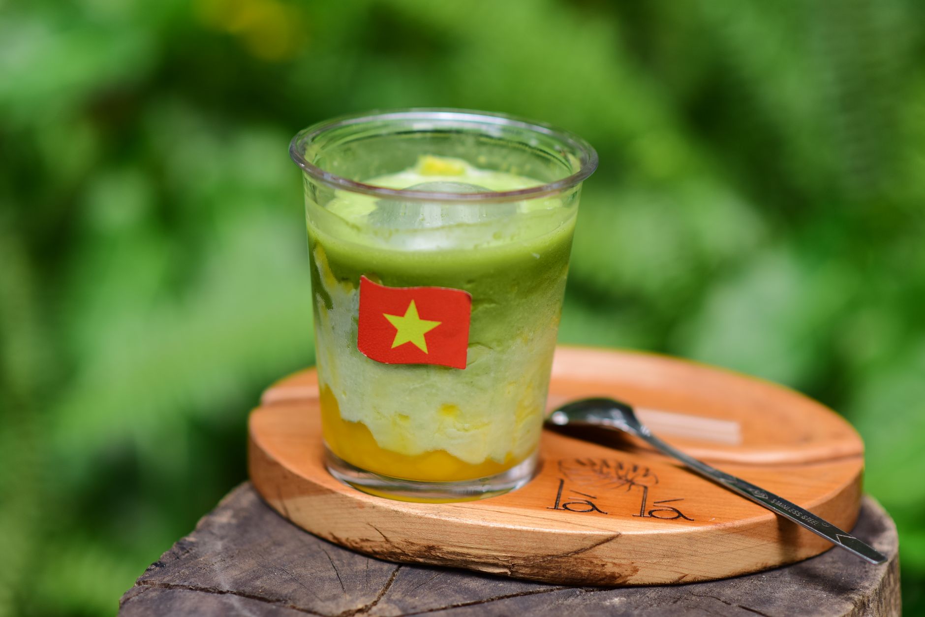 3-Color Coconut Pudding (Che Ba Mau)
