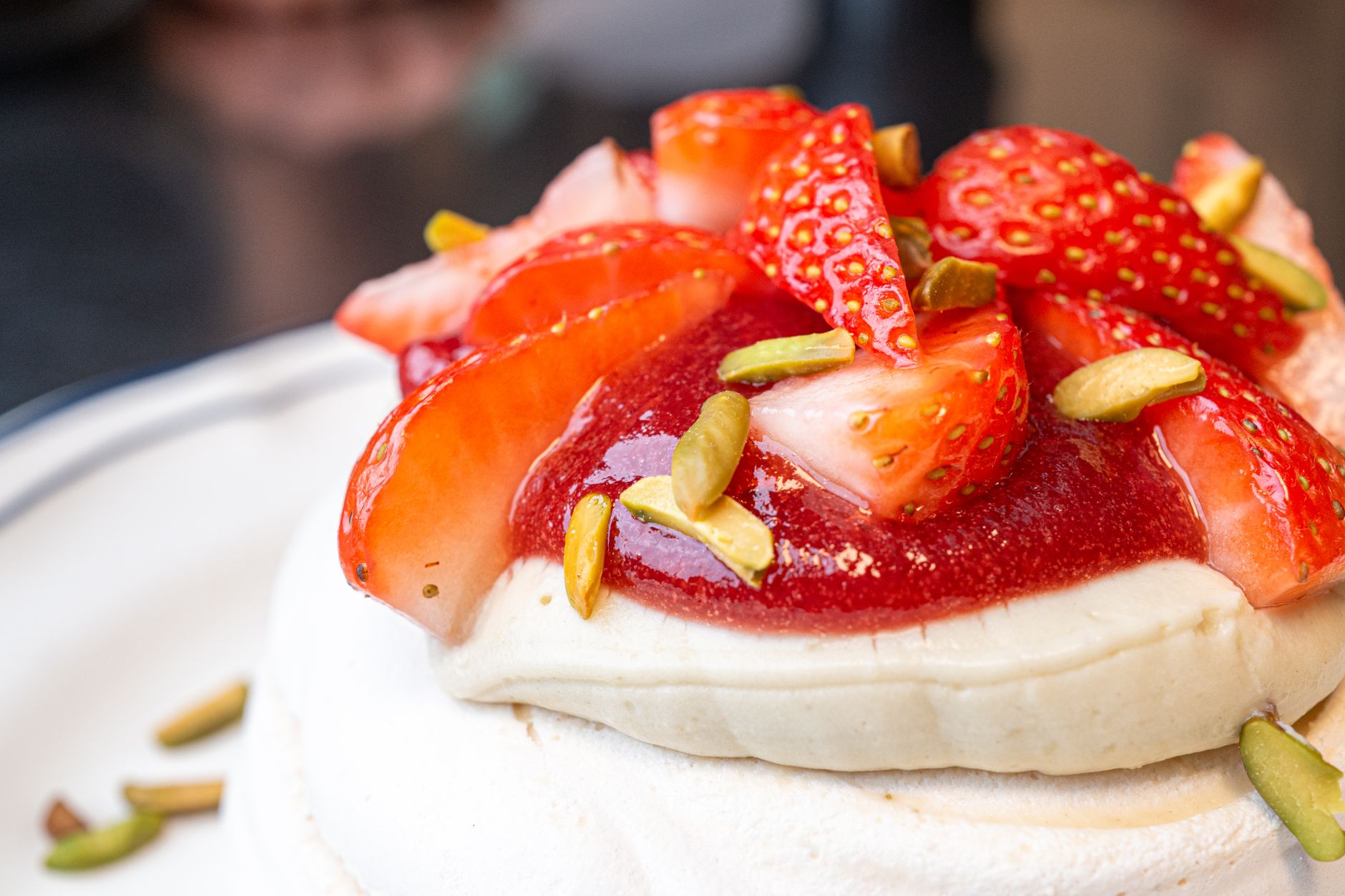5-Min Berry Pavlova Nests