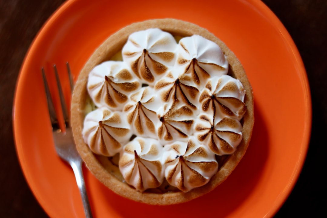 5-Minute Lemon Curd Tart with Torched Meringue