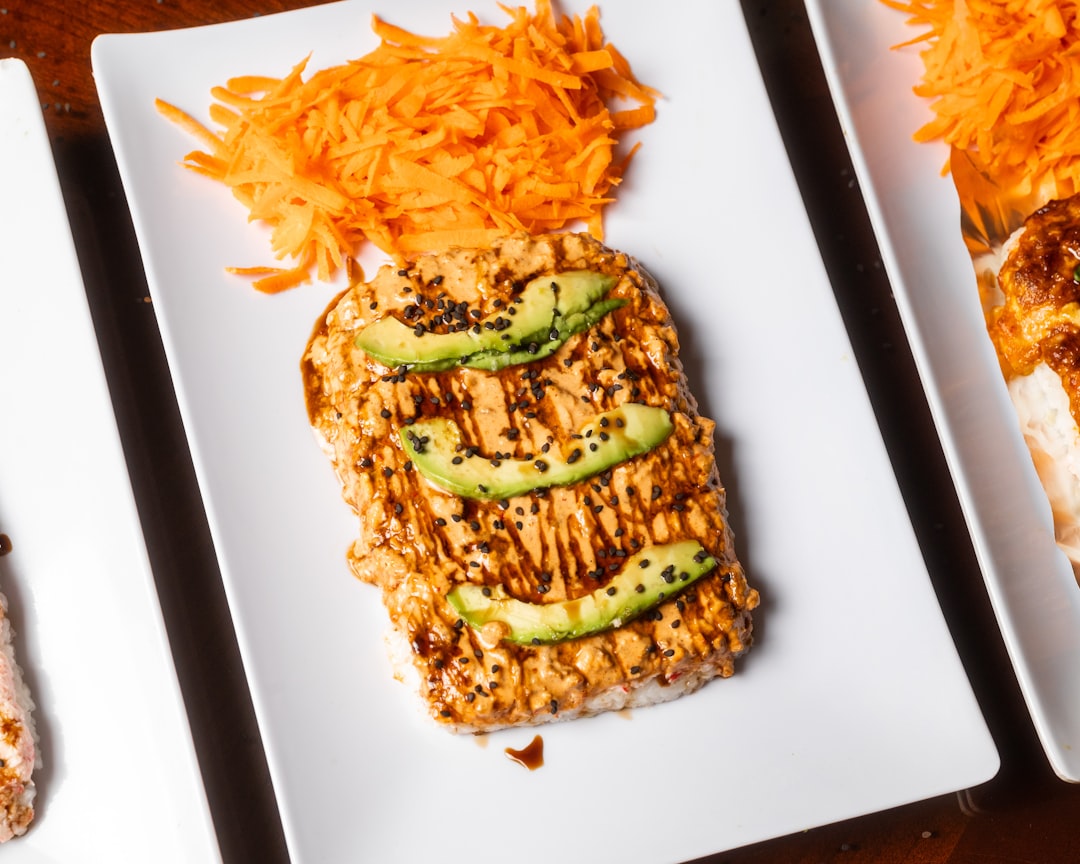 Ahi Tuna Poke Stack with Crispy Sesame