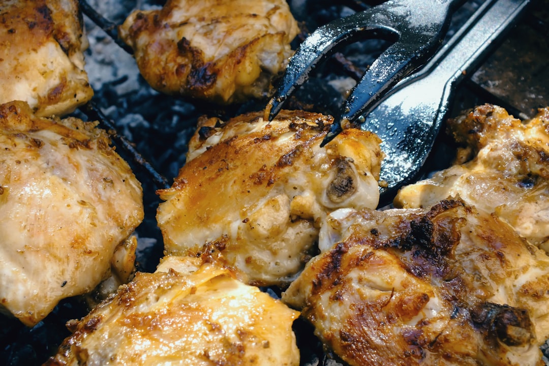 Air Fryer Chicken Thighs with Garlic & Herbs