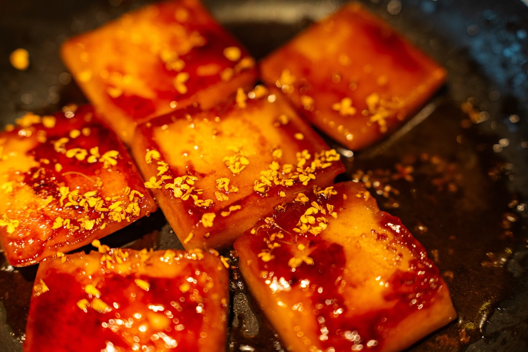 Air Fryer Crispy Tofu with Soy-Ginger Glaze