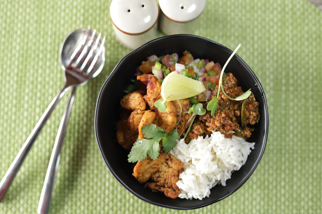 Appam with Spiced Chicken & Vegetable Stew
