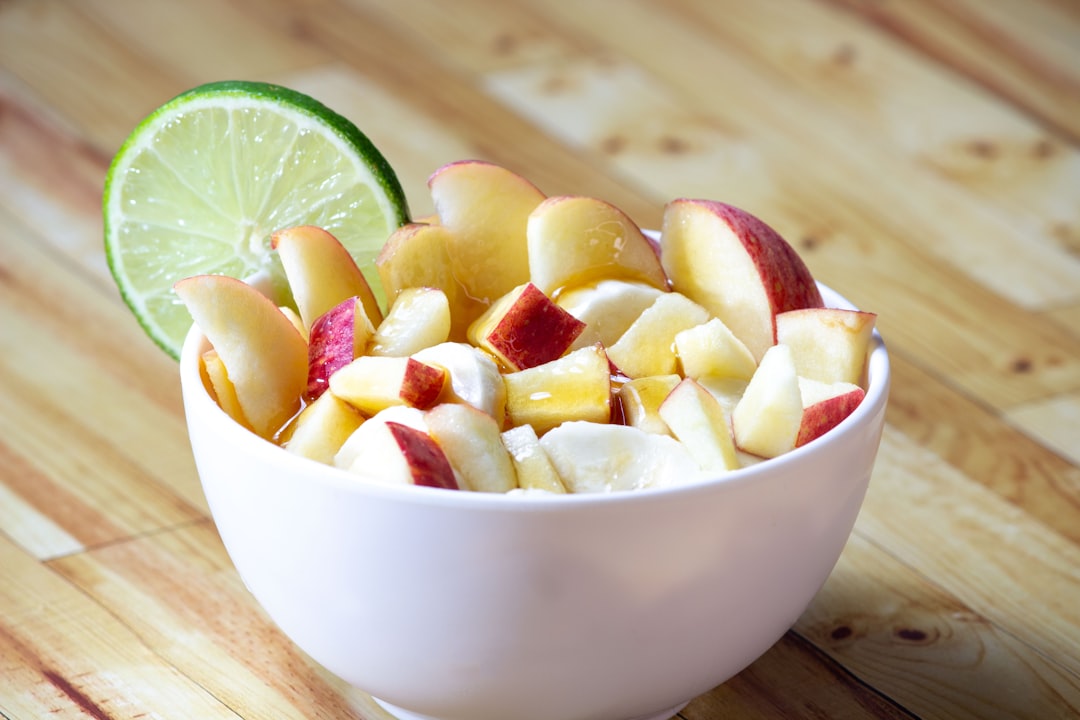 Apple Nachos with Caramel & Cinnamon