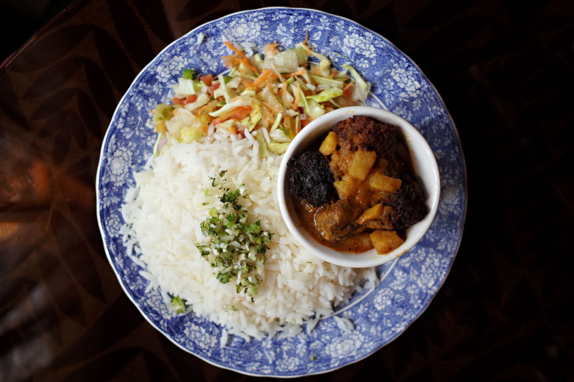 Portuguese Chicken Blood Rice