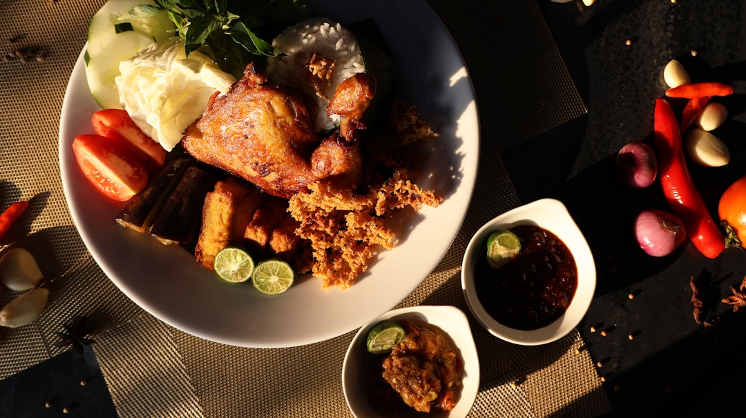 Ayam Taliwang — Spicy Grilled Chicken Plate