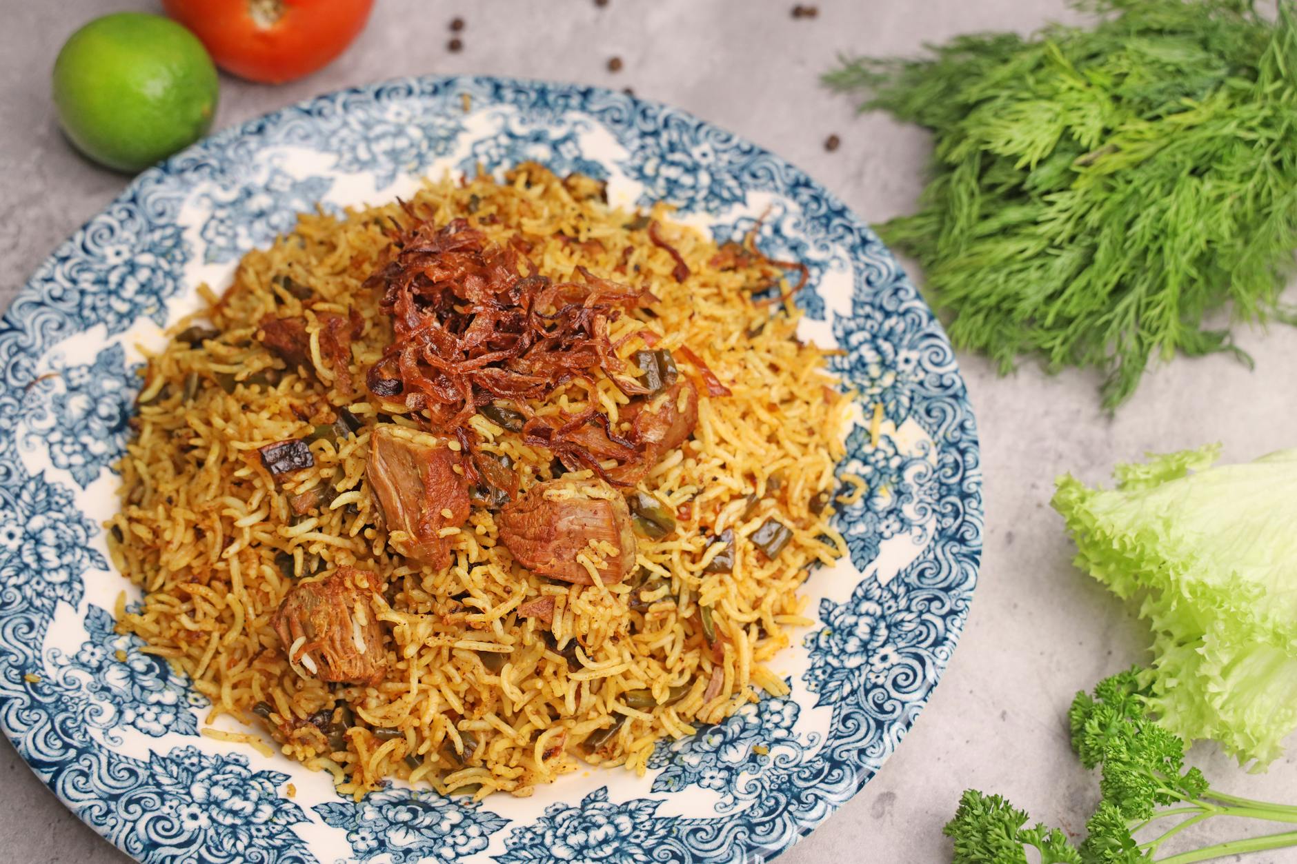 20-Min Baghali Polo Chicken