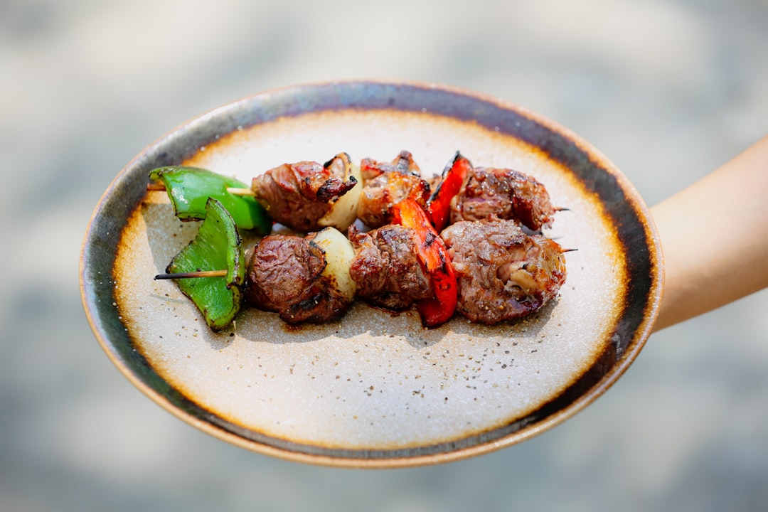Bakso Bakar (Grilled Beef Meatball Skewers)