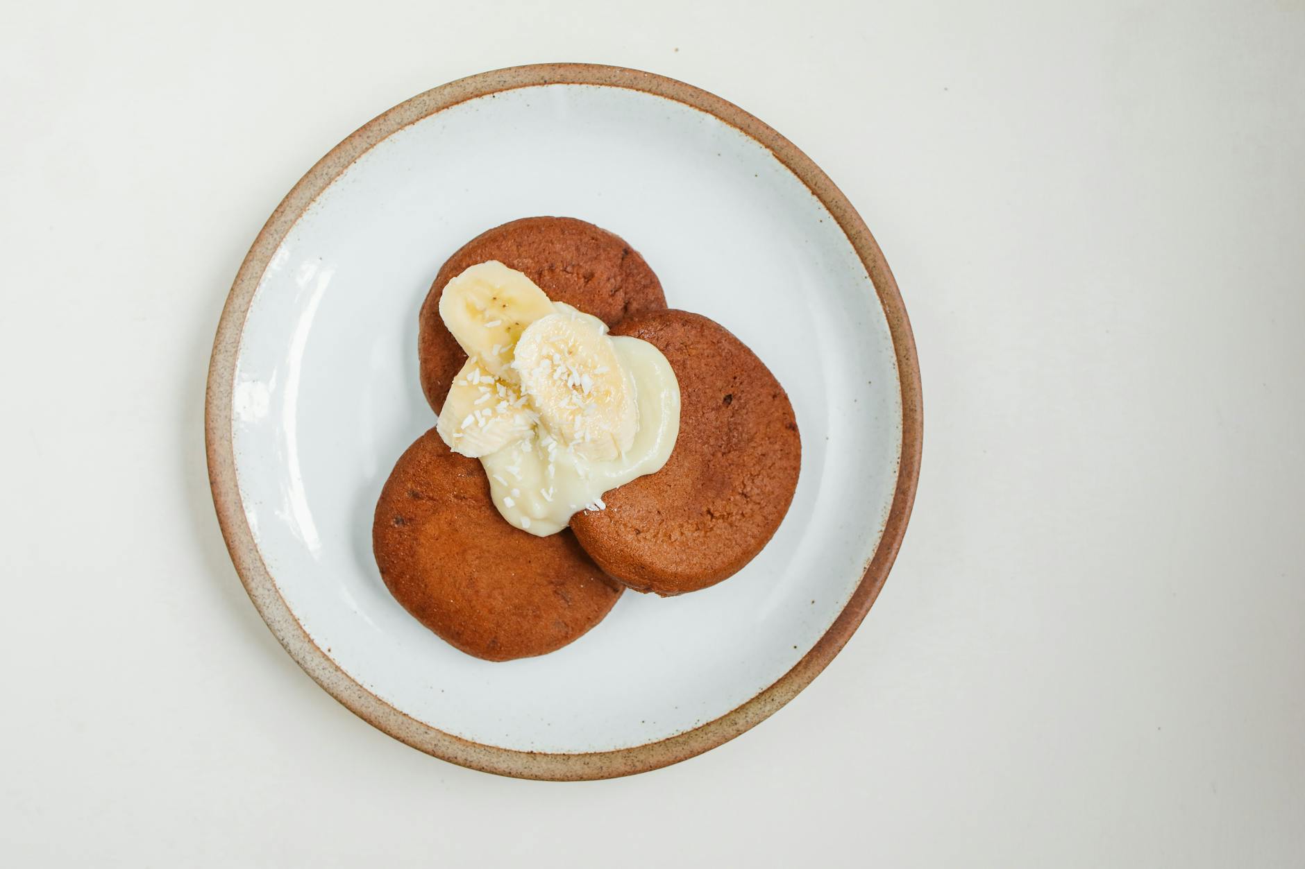 Banana Oat Protein Pancakes with Yogurt