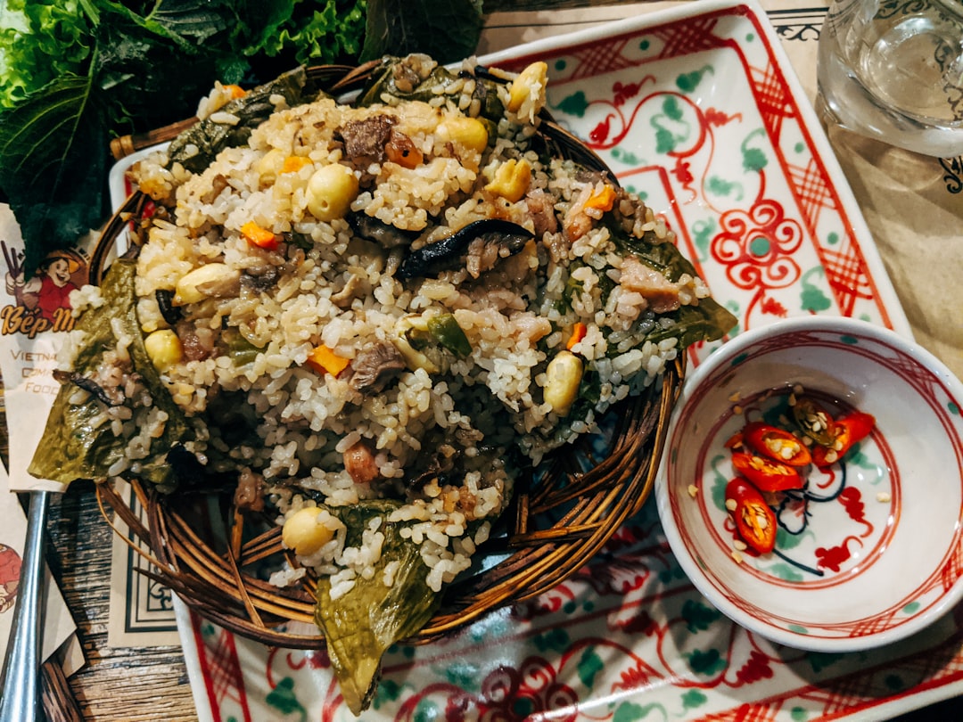 Vietnamese Steamed Rice Paper Pork Rolls