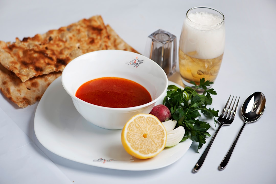 20-Min Barszcz — Polish Beet Soup with Crispy Bread