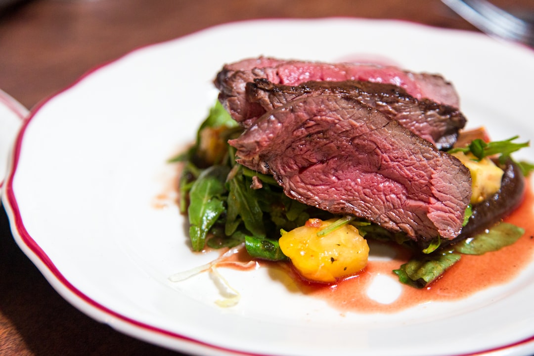 Bavette with Crispy Shallots & Roasted Potatoes