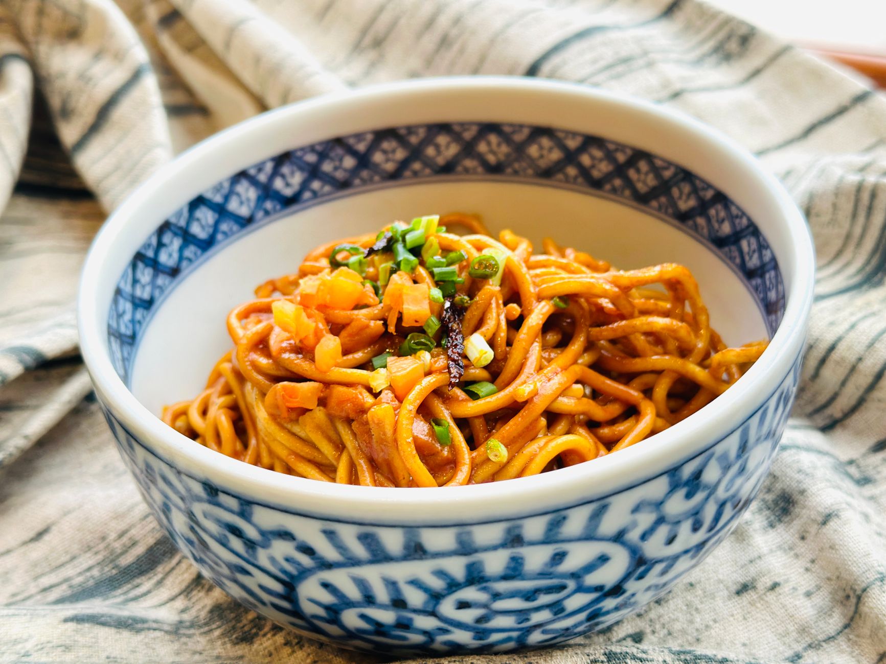 Bay Area Garlic Noodles with Shrimp