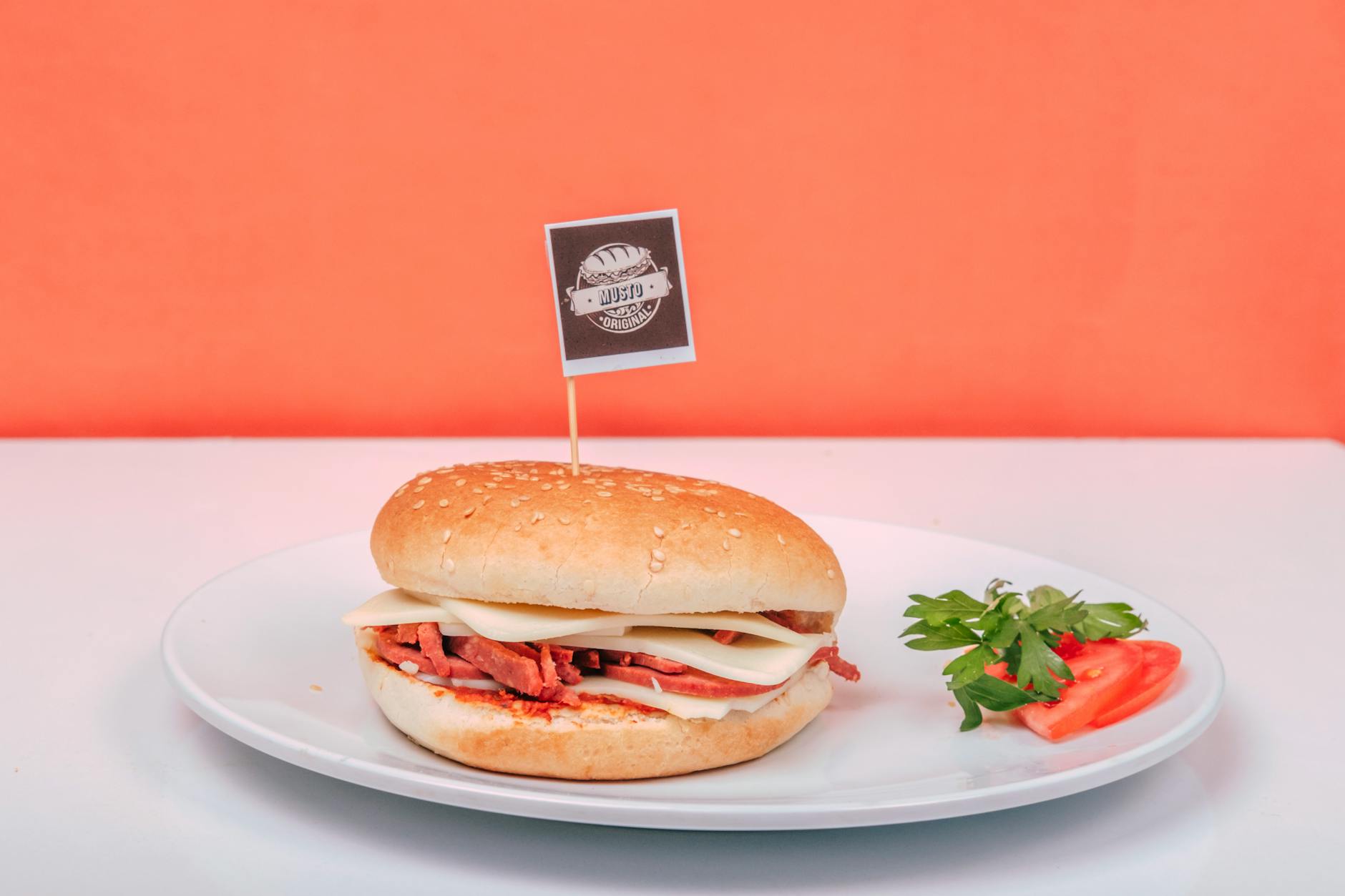 BBQ Bologna Sandwich
