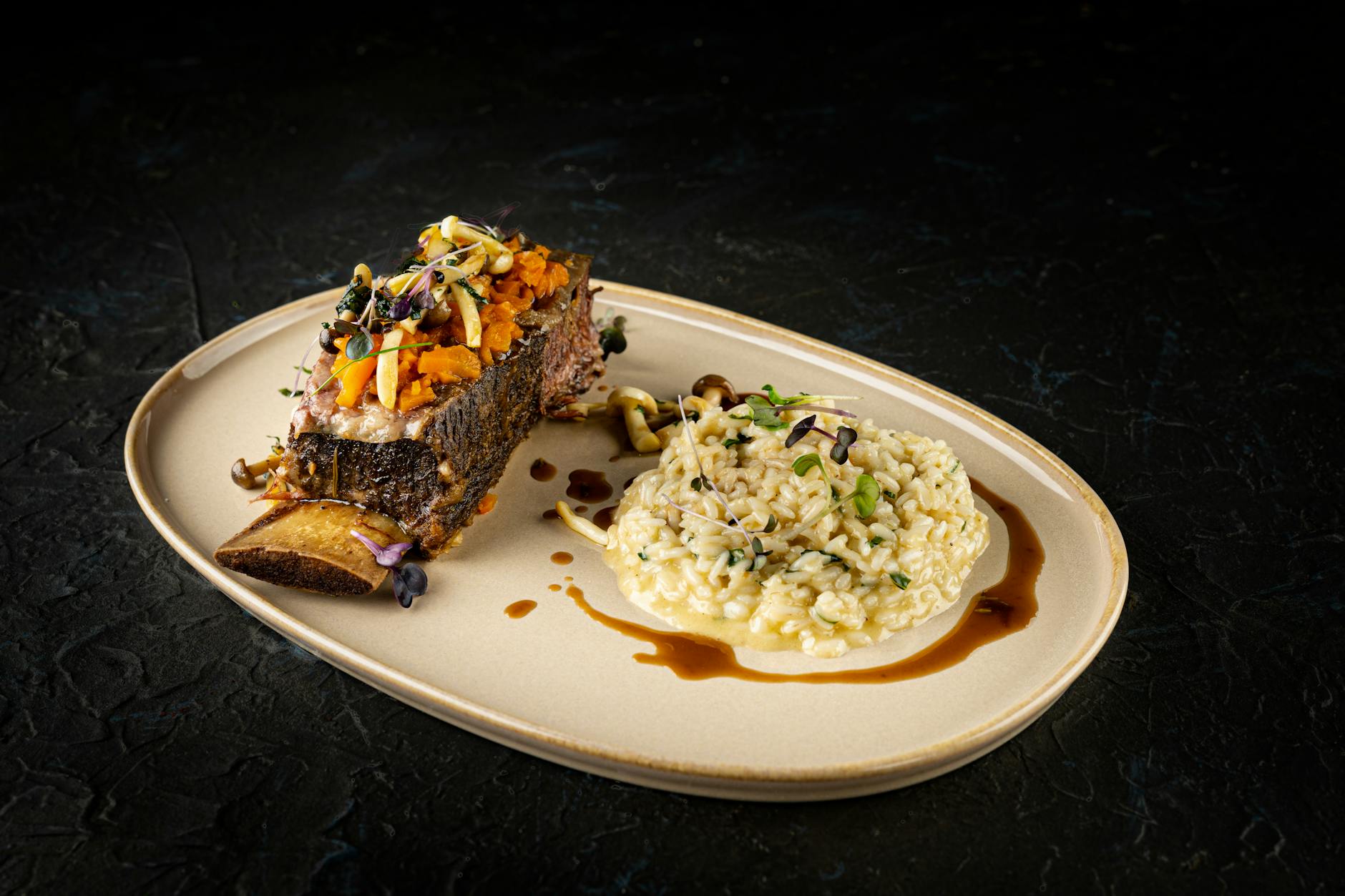 Beef Barolo Risotto