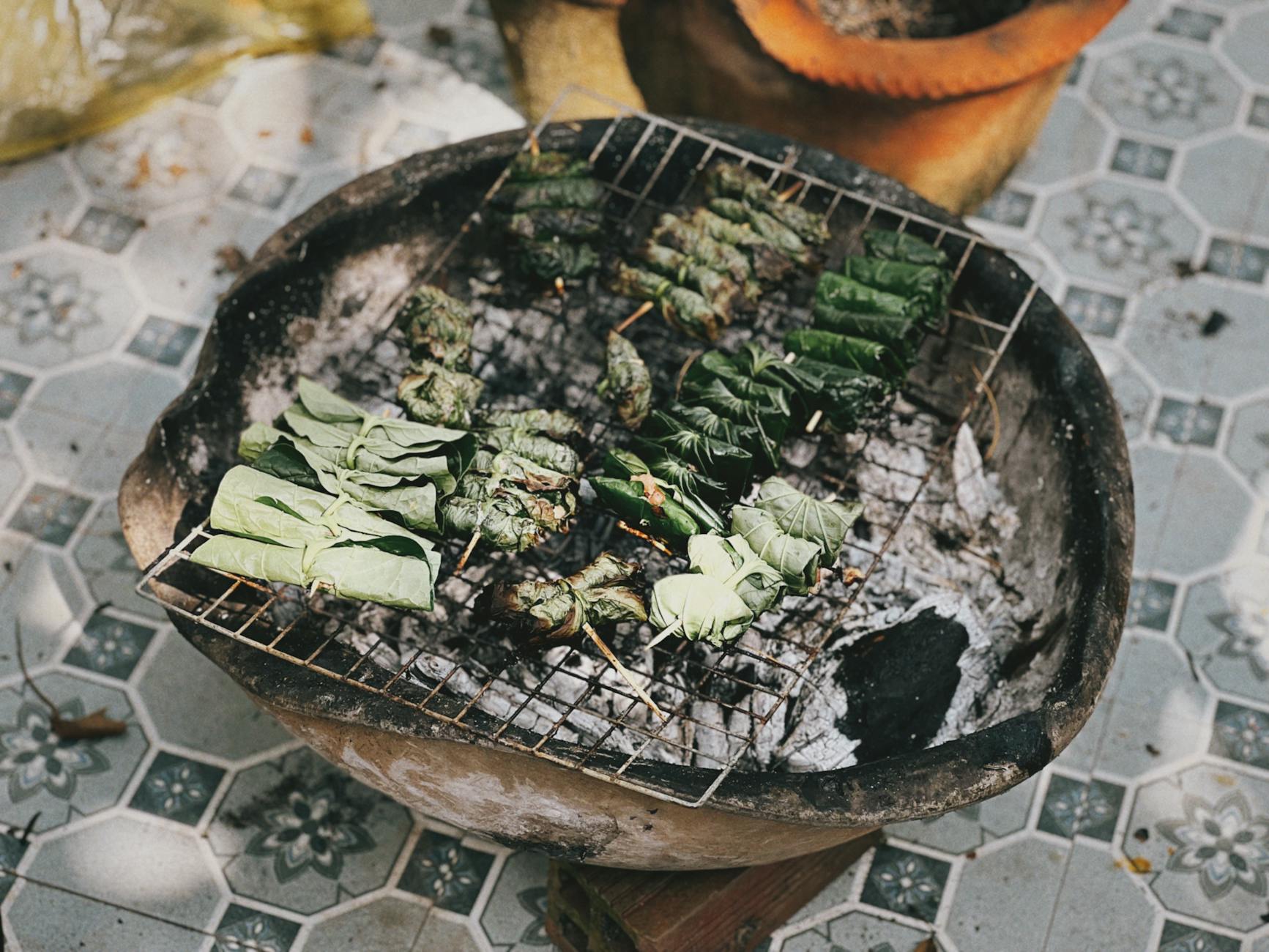 Beef in Betel Leaves (Bò Lá Lốt)