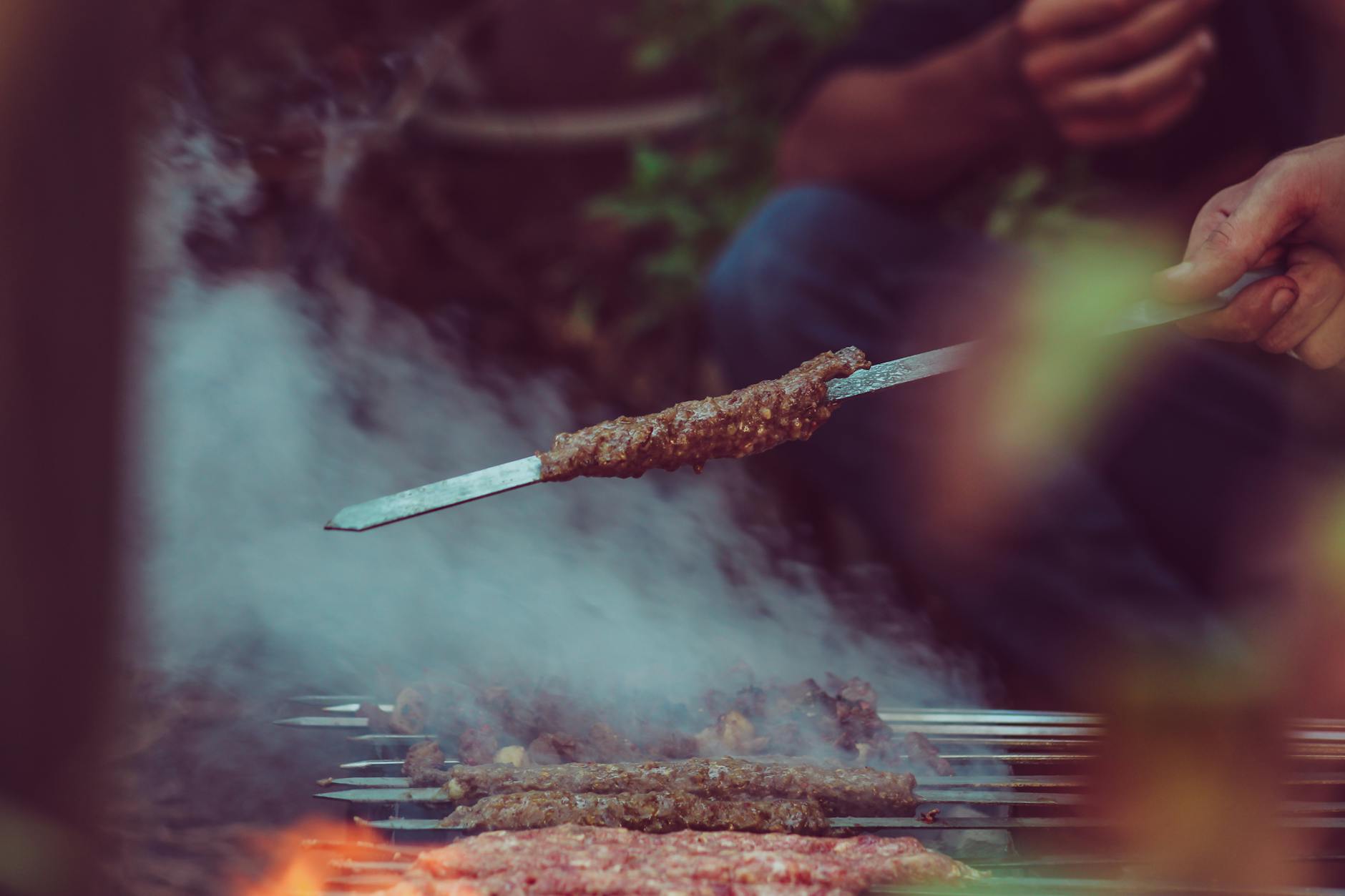 15-Min Beef Kofta Skewers