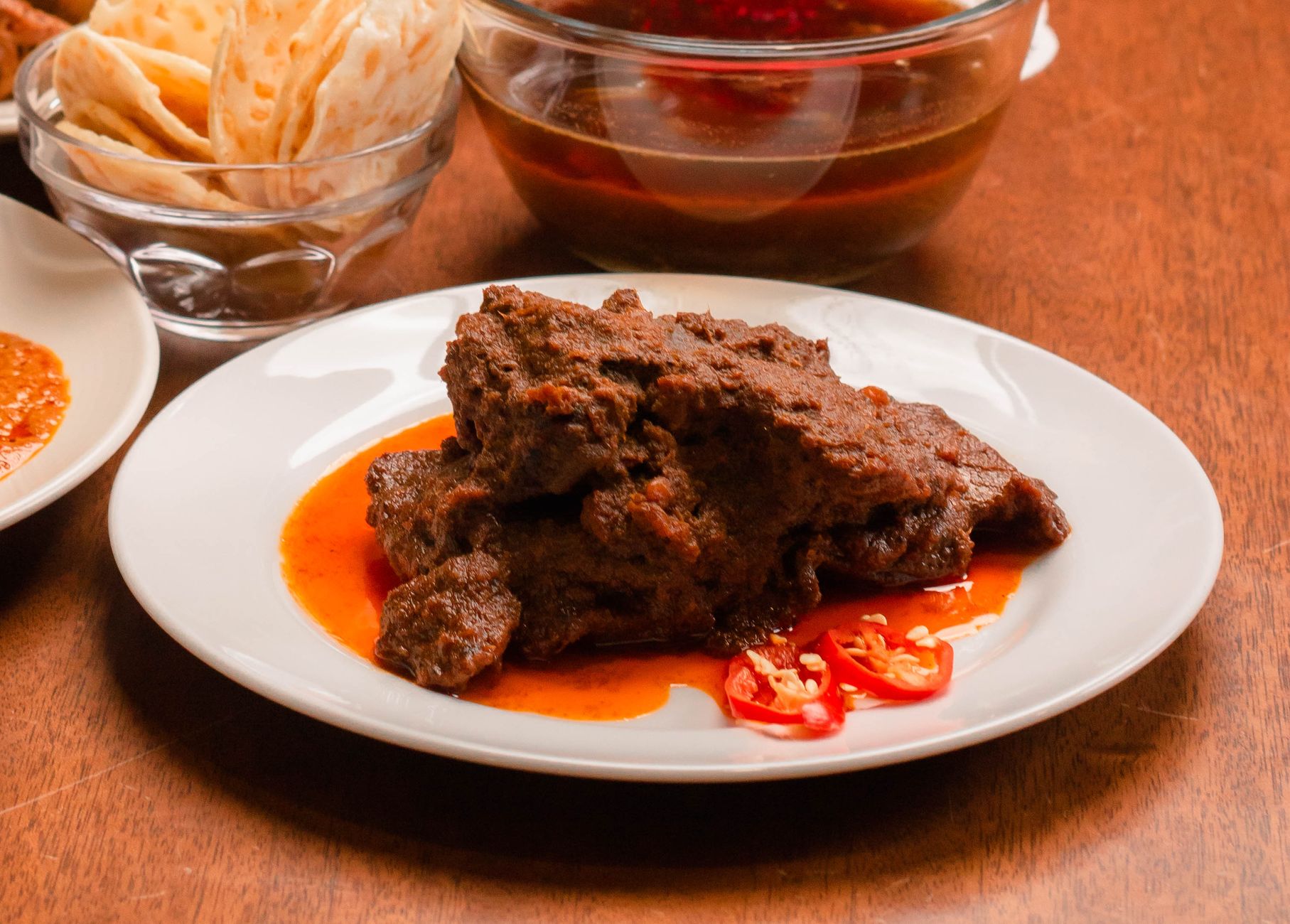 25-Min Beef Rendang with Roti Canai