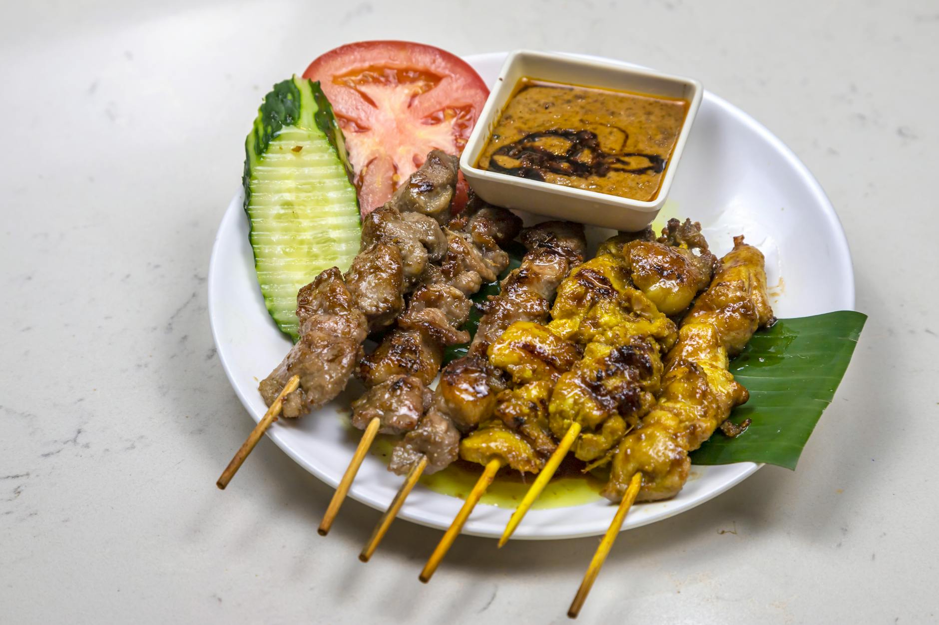 25-Min Beef Satay with Peanut Sauce