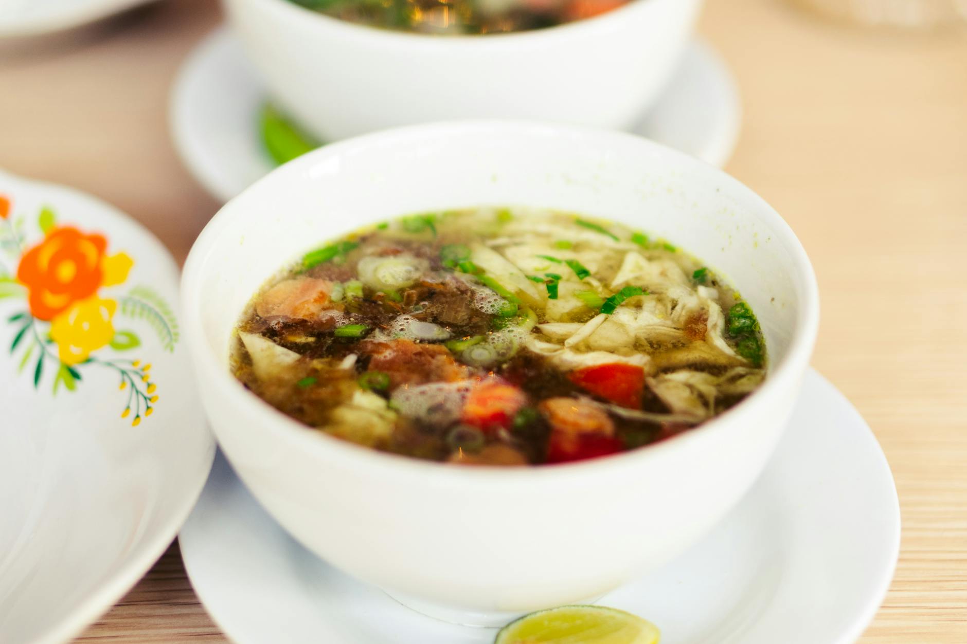 20-Min Beef Soup with Rich Broth & Lime