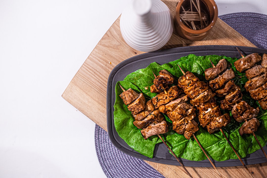 Beef Suya Skewers