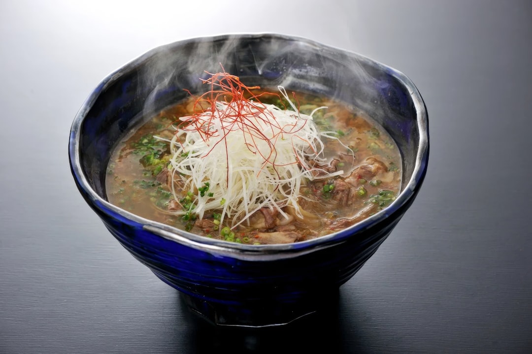 Beef Tendon Stew with Miso & Ginger