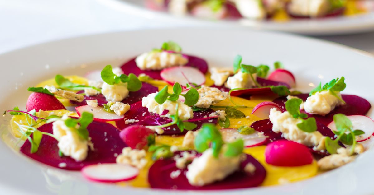 Beet and Walnut Salad with Feta