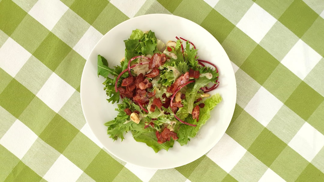 Biltong Salad with Crispy Shallots