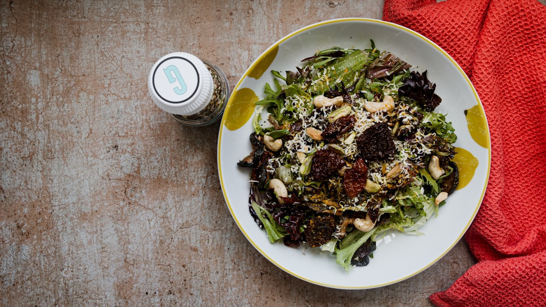 Biltong Salad with Lemon Dressing