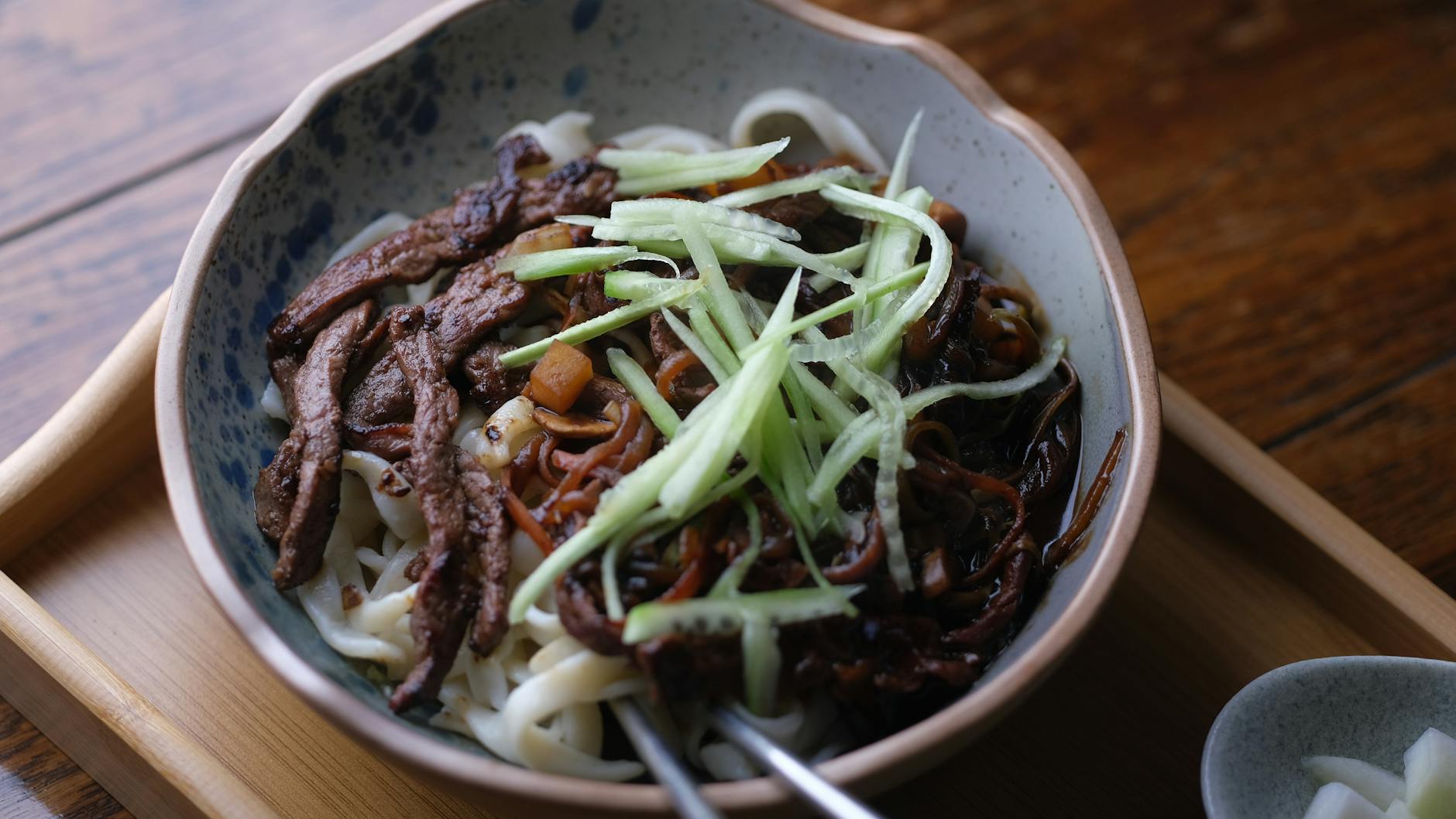 20-Min Black Bean Noodle Bowl