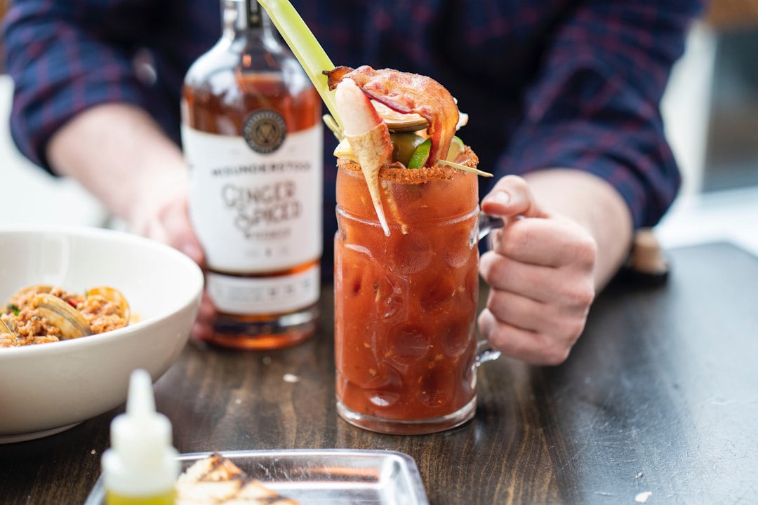 Bloody Mary with Celery & Bacon