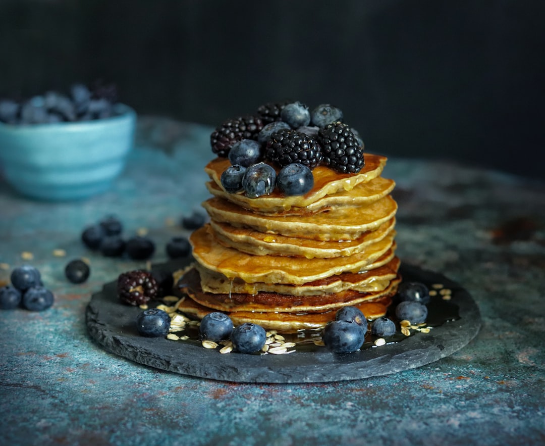 Blueberry Lemon Ricotta Pancakes