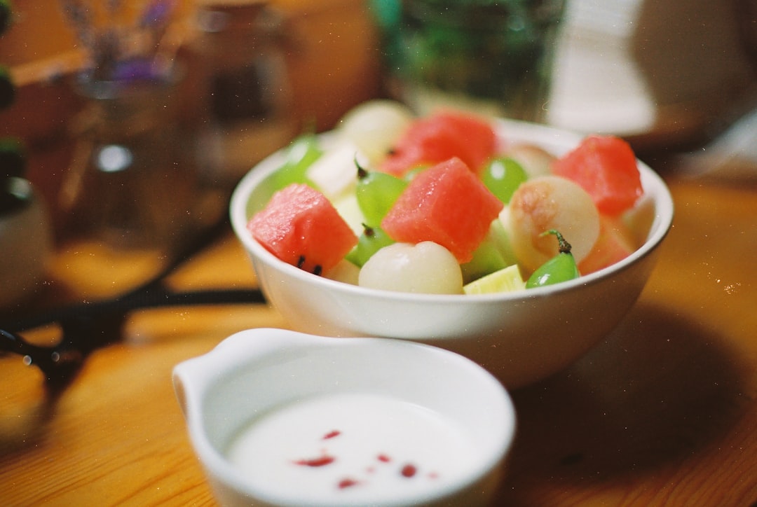 Bright & Creamy Fruit Bowl