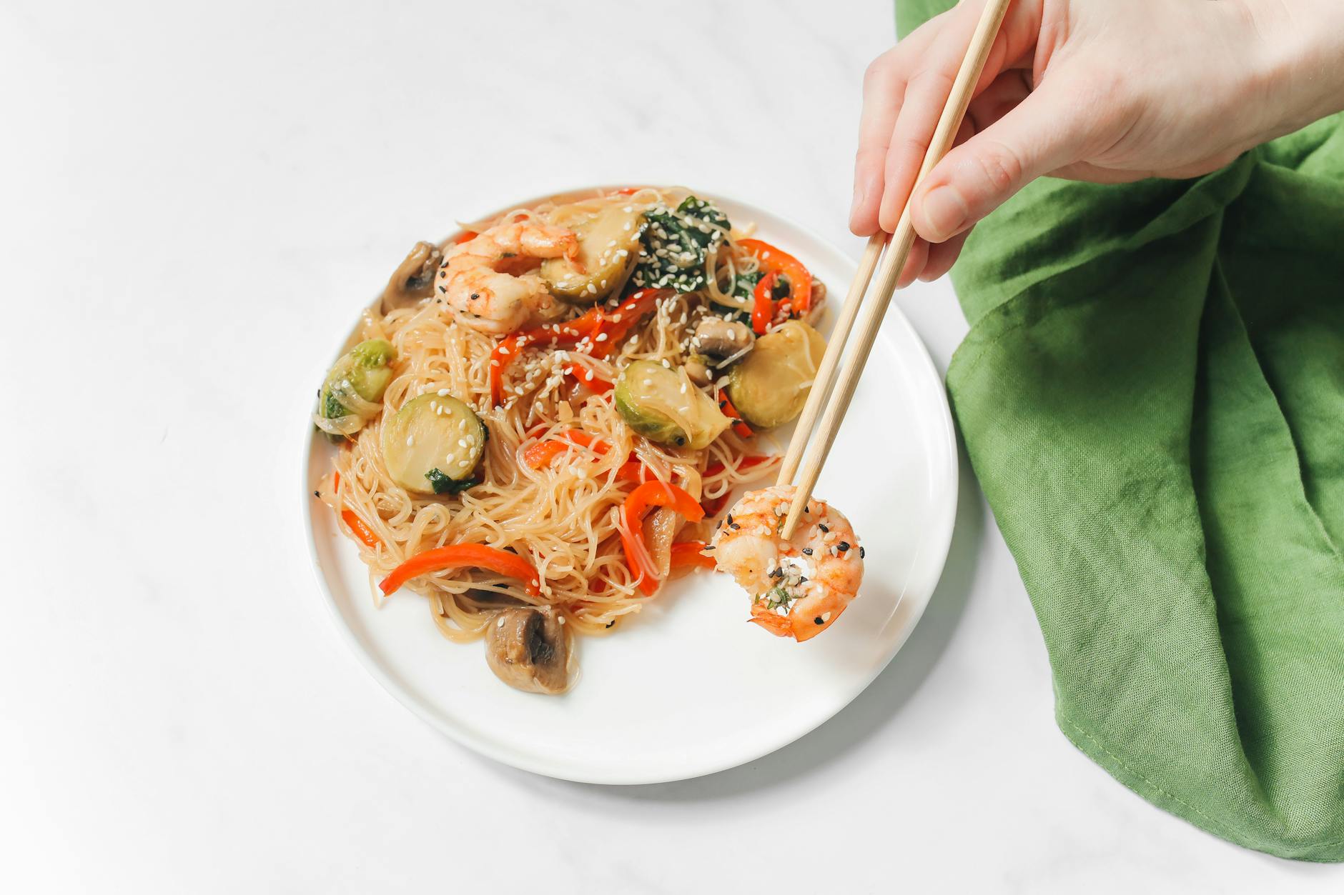 20-Min Bun Xao — Crispy Stir-Fried Vermicelli
