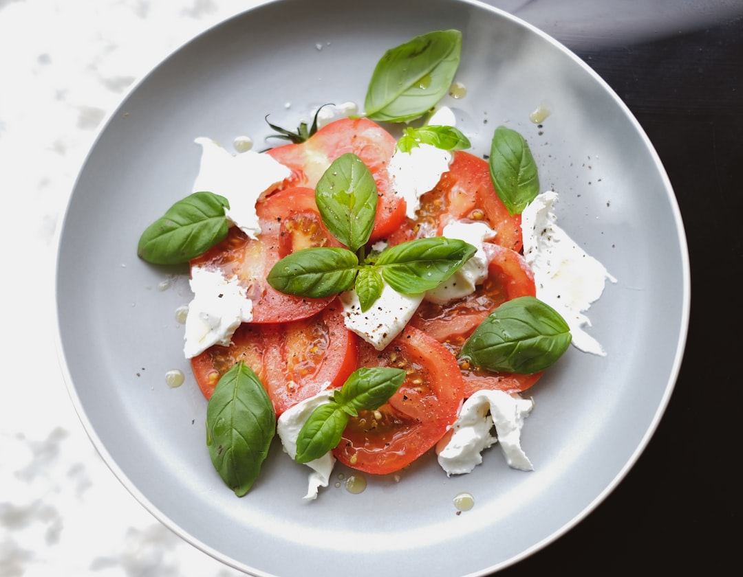 Burrata Tomato Basil Salad