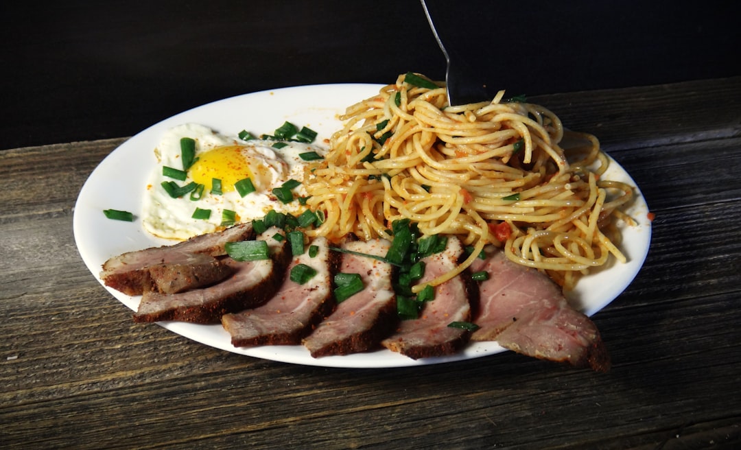 Cajun Smoked Duck & Crispy Egg Pasta