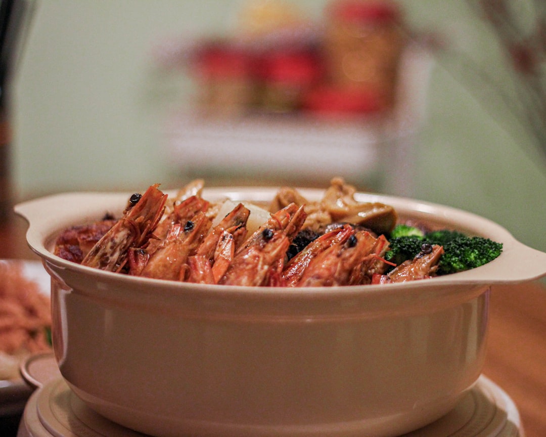 Cantonese Steamed Garlic Prawns
