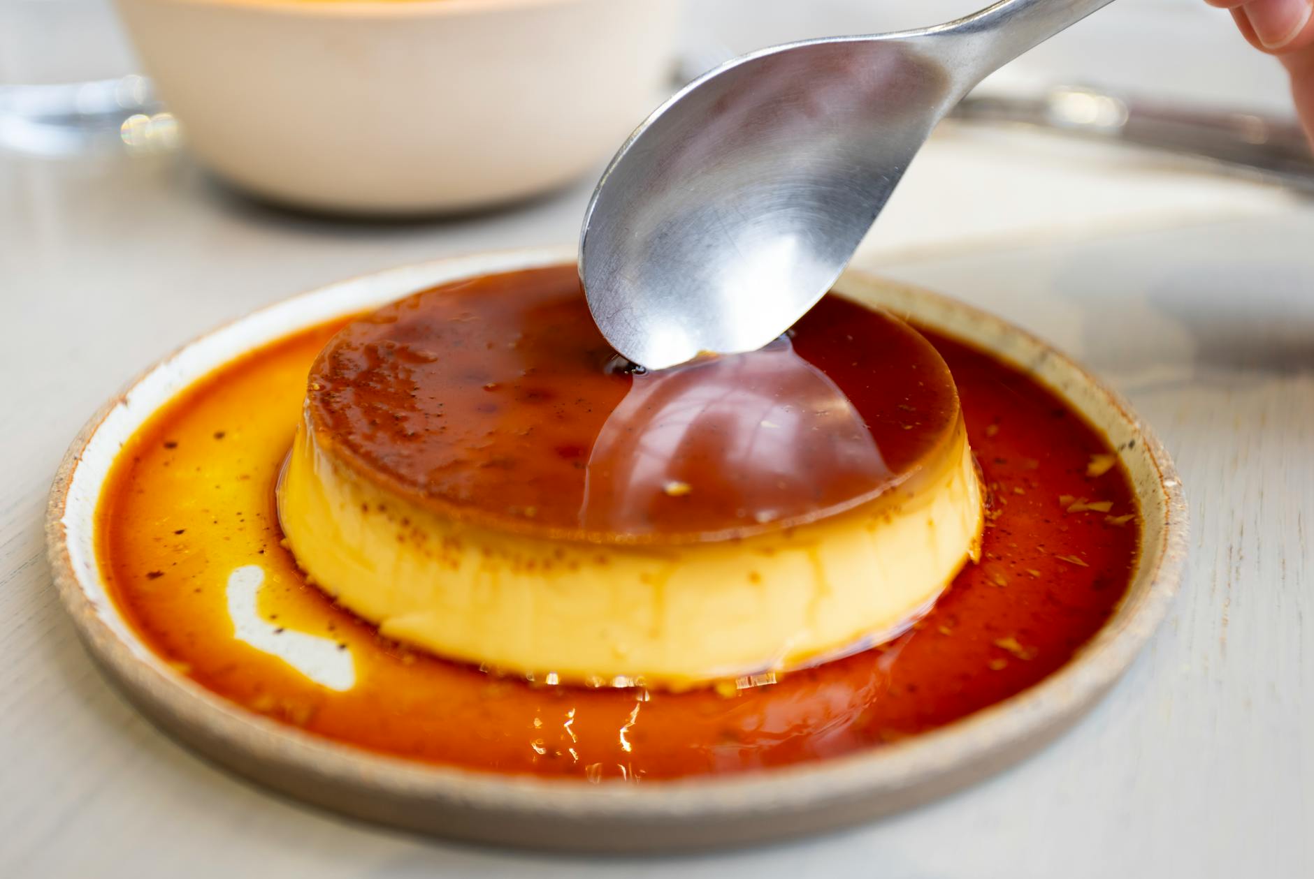 15-Minute Caramel Custard Flan