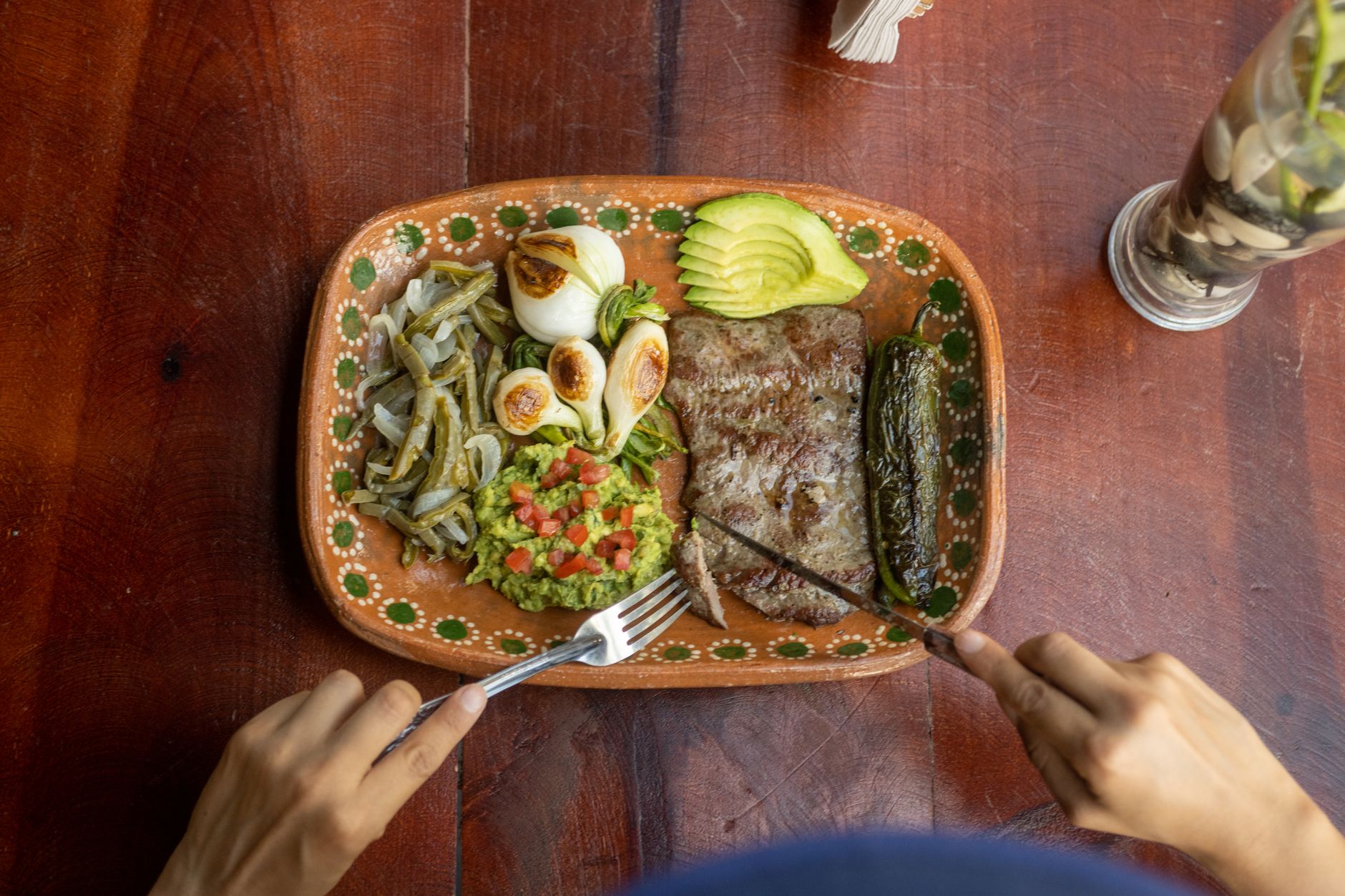 Carne Asada Tampiqueña (Mexican Grilled Steak Platter)
