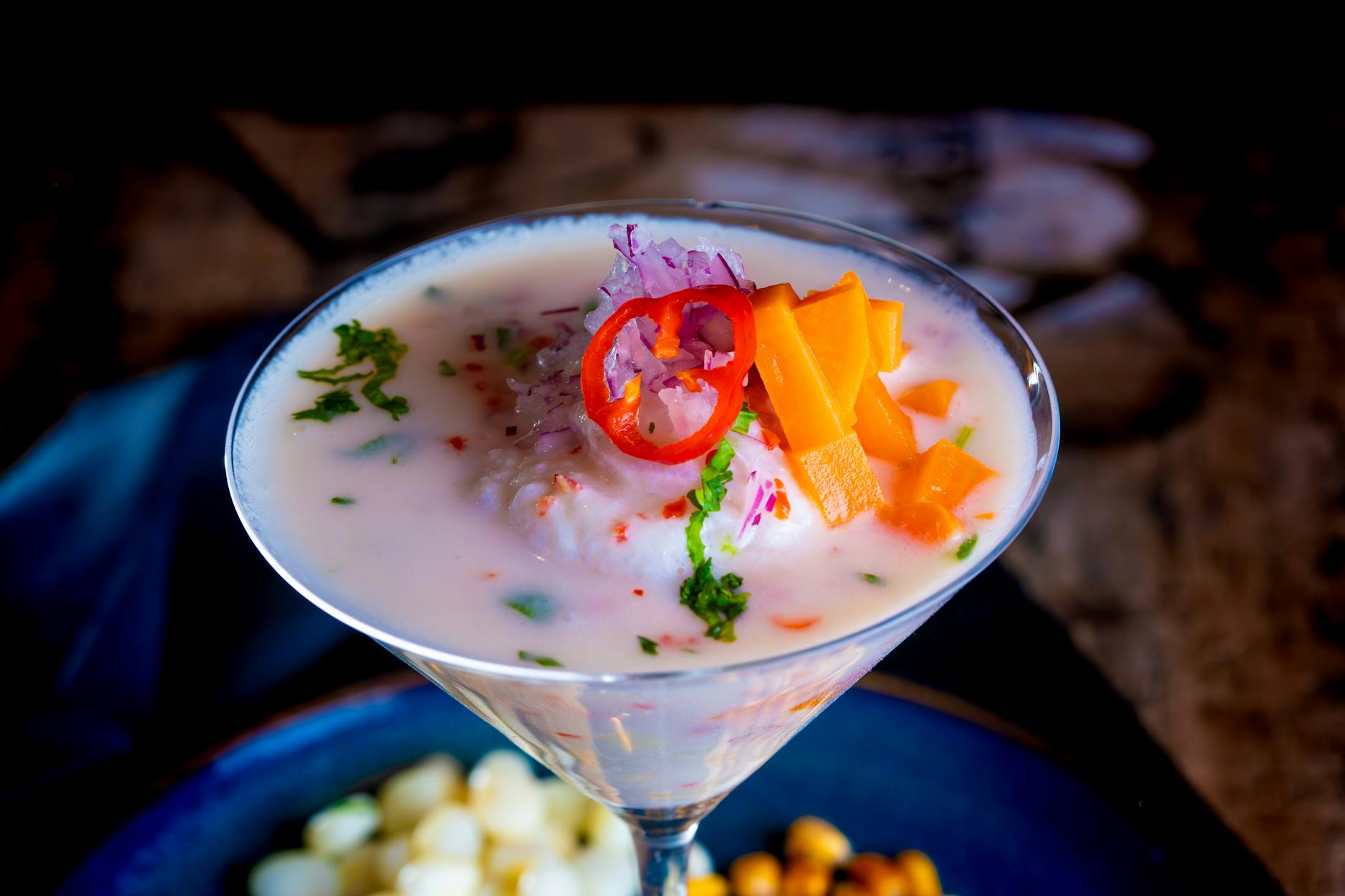 Ceviche Peruano with Leche de Tigre