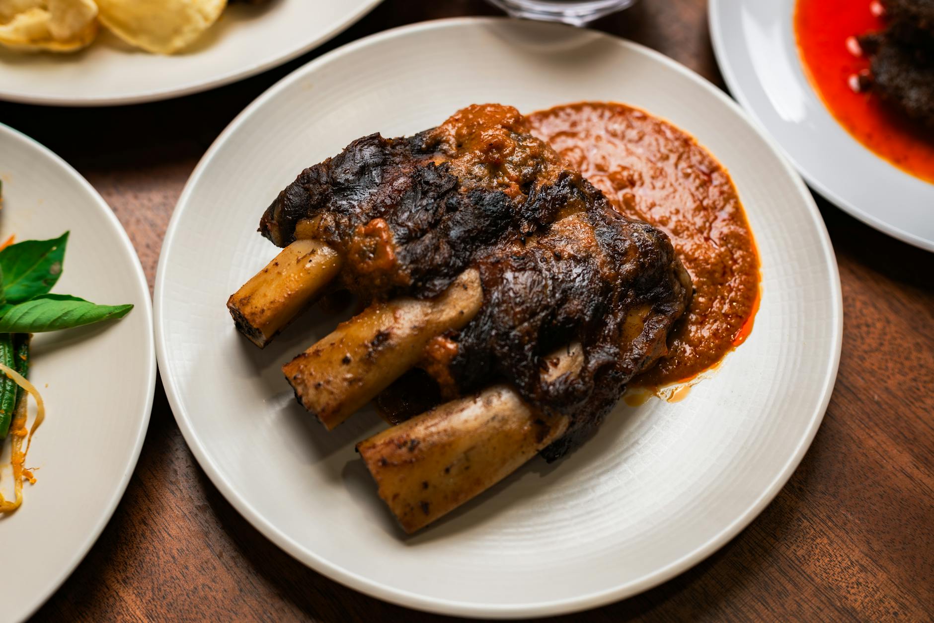 Charred BBQ Pork Ribs with Sambal