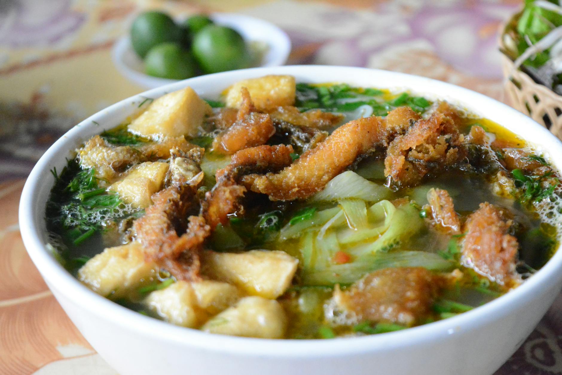 Charred Fish & Noodle Bowl