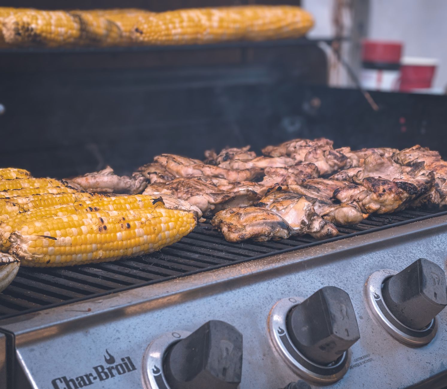 Charred Lemongrass Chicken & Corn