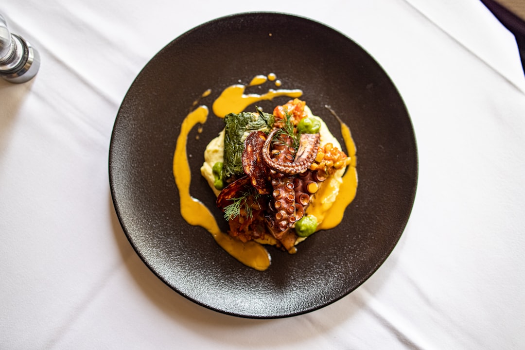 Charred Octopus with Lemon & Fava
