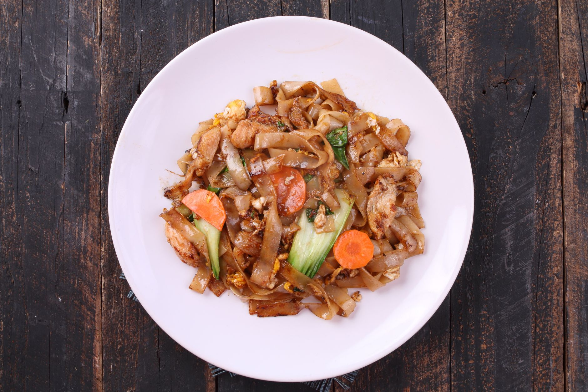 Charred Pad See Ew Pork & Noodles