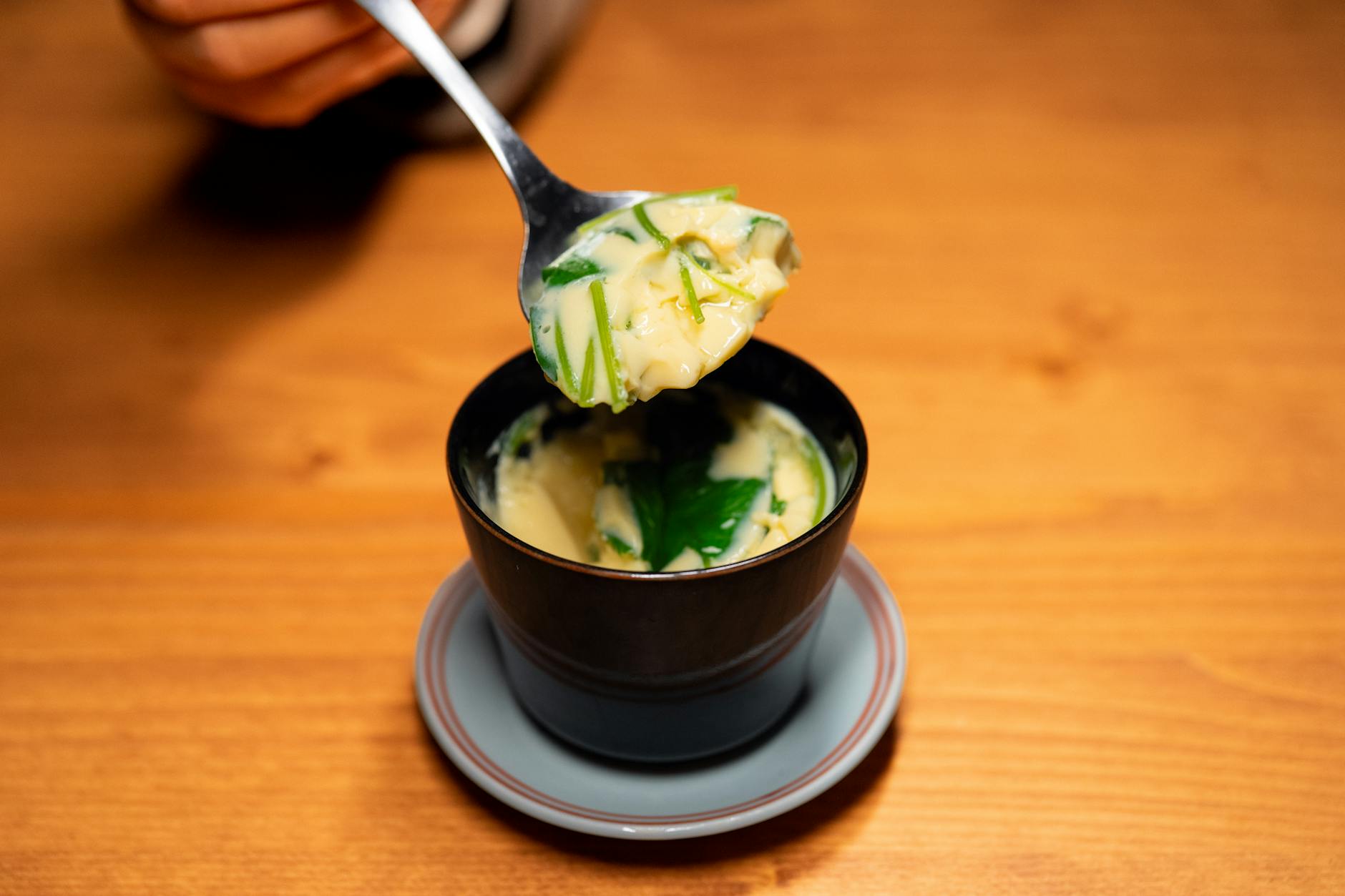 Chawanmushi with Shrimp and Scallop