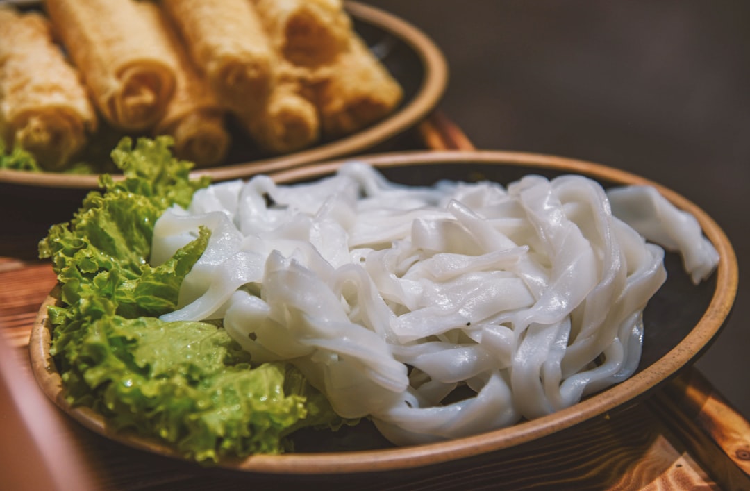 Chee Cheong Fun with Crispy Skin Rolls