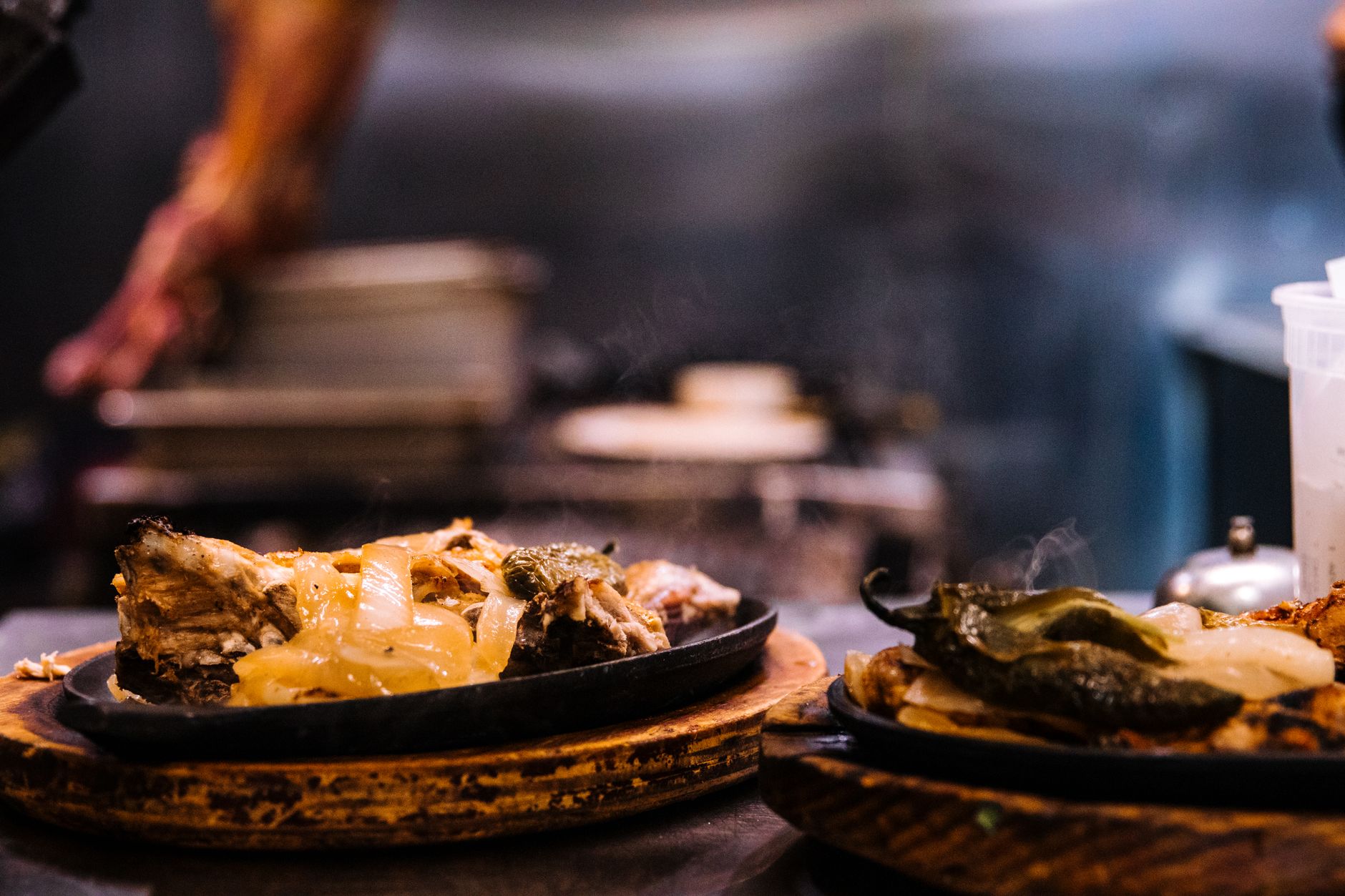 Cheesy Beef Alambre Skillet