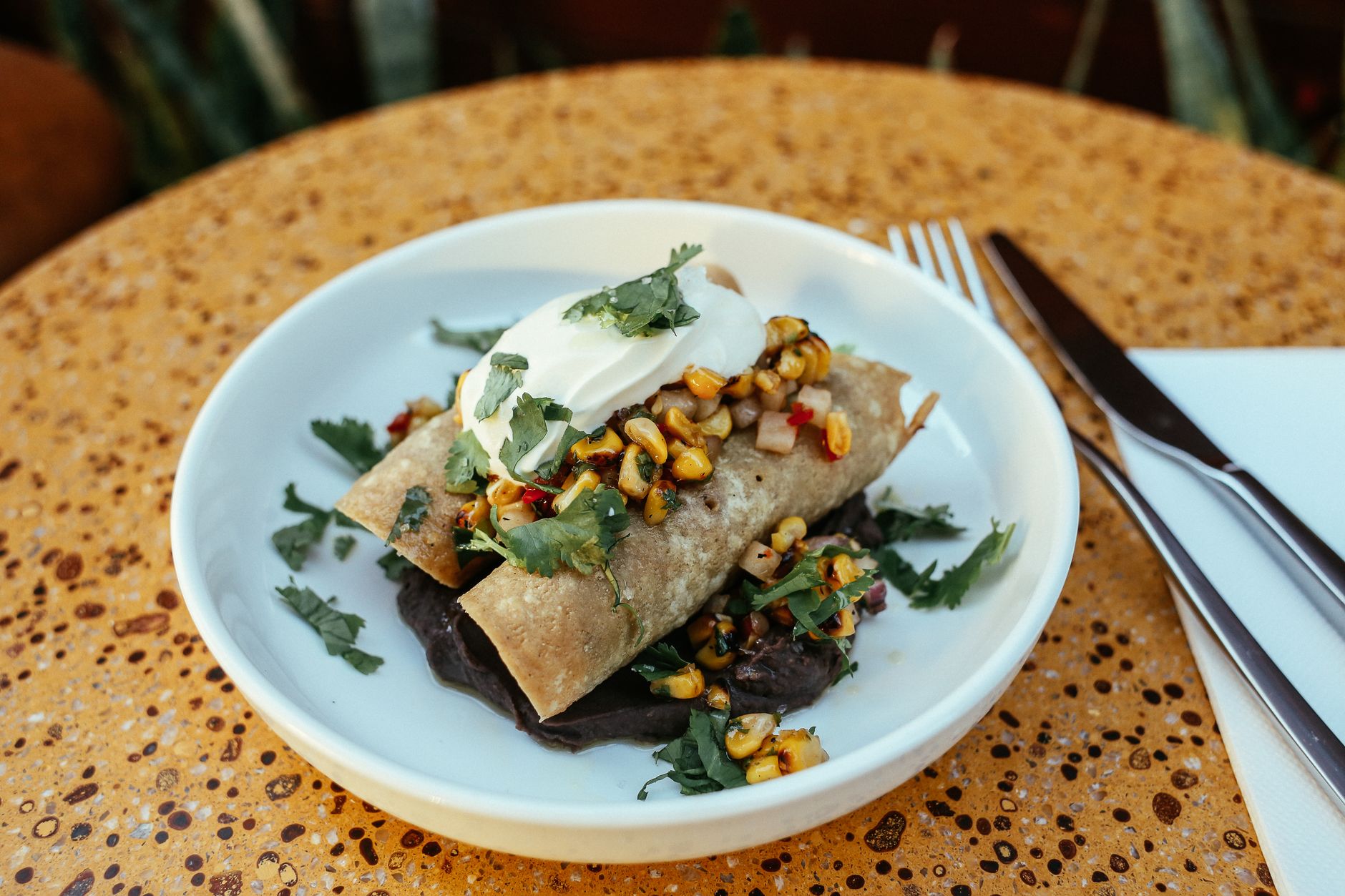 Cheesy Black Bean Tortilla Roll-Ups