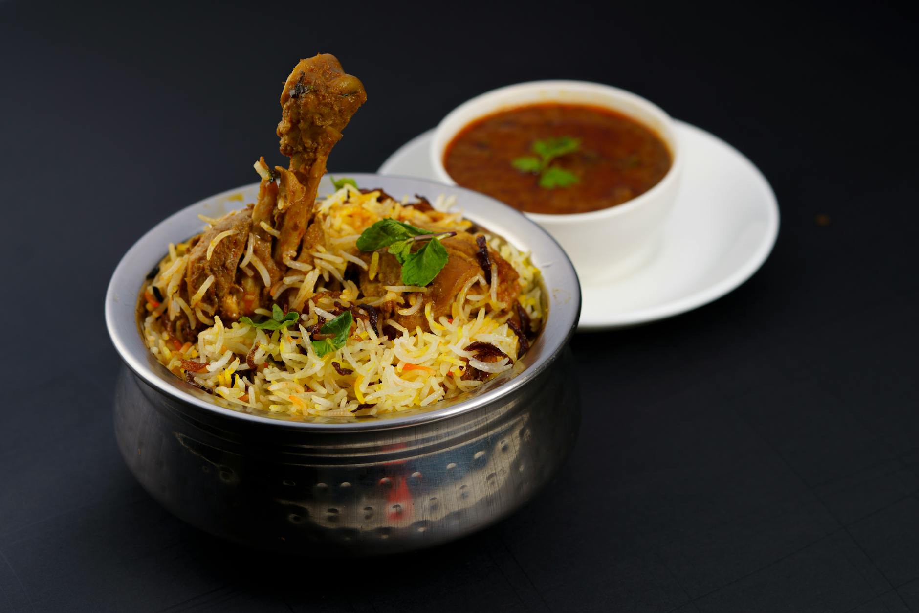 20-Min Chicken Biryani with Curry Sauce